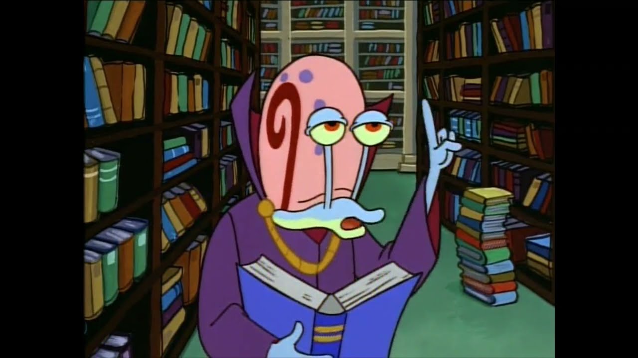 SPONGEBOB: GARY'S LIBRARY