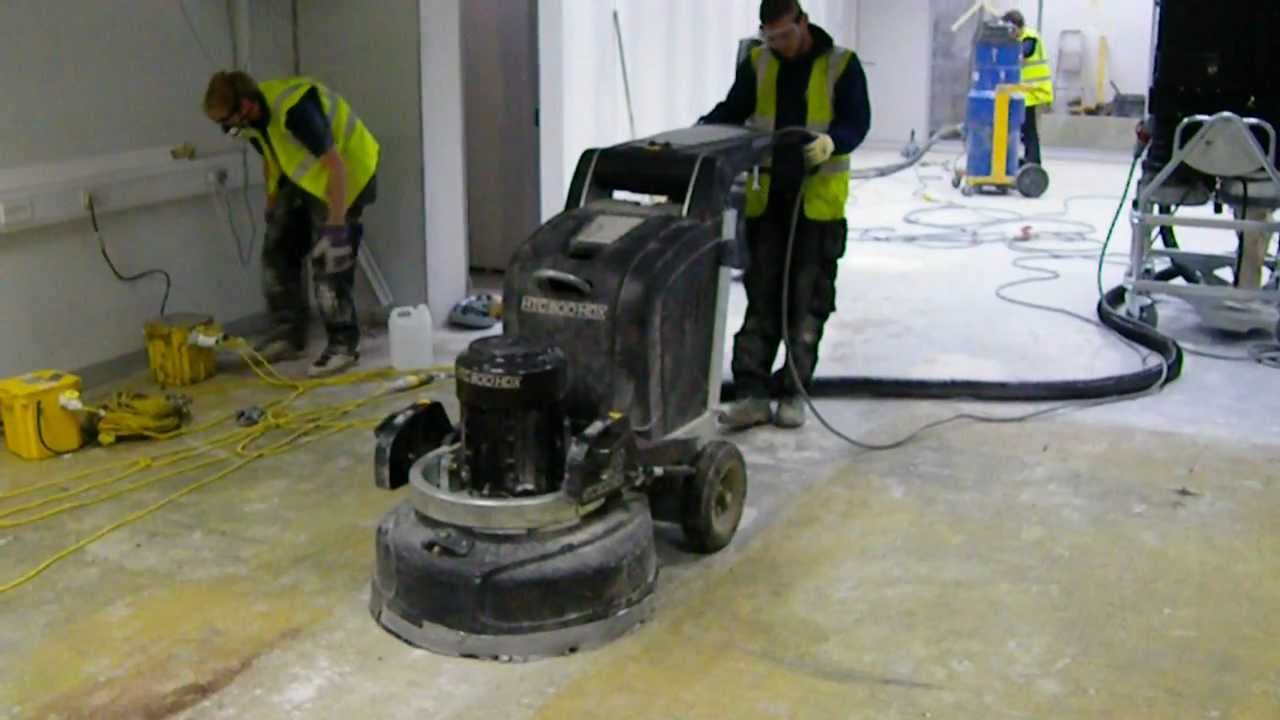 Diamond Grinding Floor Preparation using HTC Grinder (1)