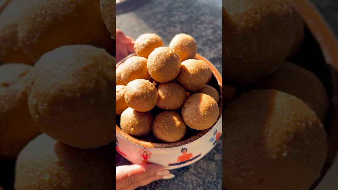 Atta Pinni | Diwali special #mithai #shortsviral #recipes #shortsfeed