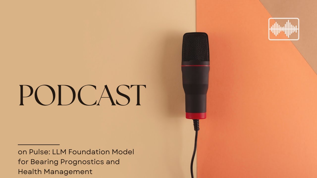 Pulse: LLM Foundation Model for Bearing Prognostics and Health Management