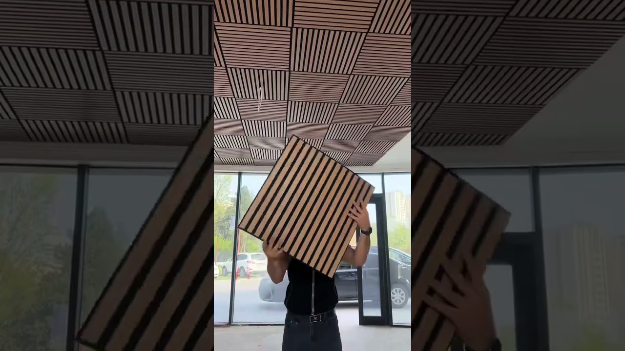 天花格柵板製作 隔音板隔音工程 高密度 吸音隔音板 +隔音棉+ 隔音毡 吸音隔音門工程#隔音 #隔音棉 #隔音板 #隔音工程 #soundproof #隔音門 #吸音板 #吸音工程 #隔音天花 #隔音