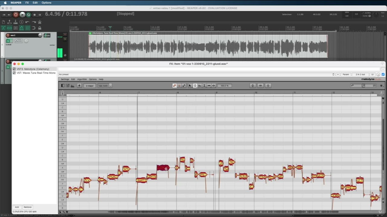 Mixagem e masterização detalhada de voz e violão no Reaper - Vídeo Aula