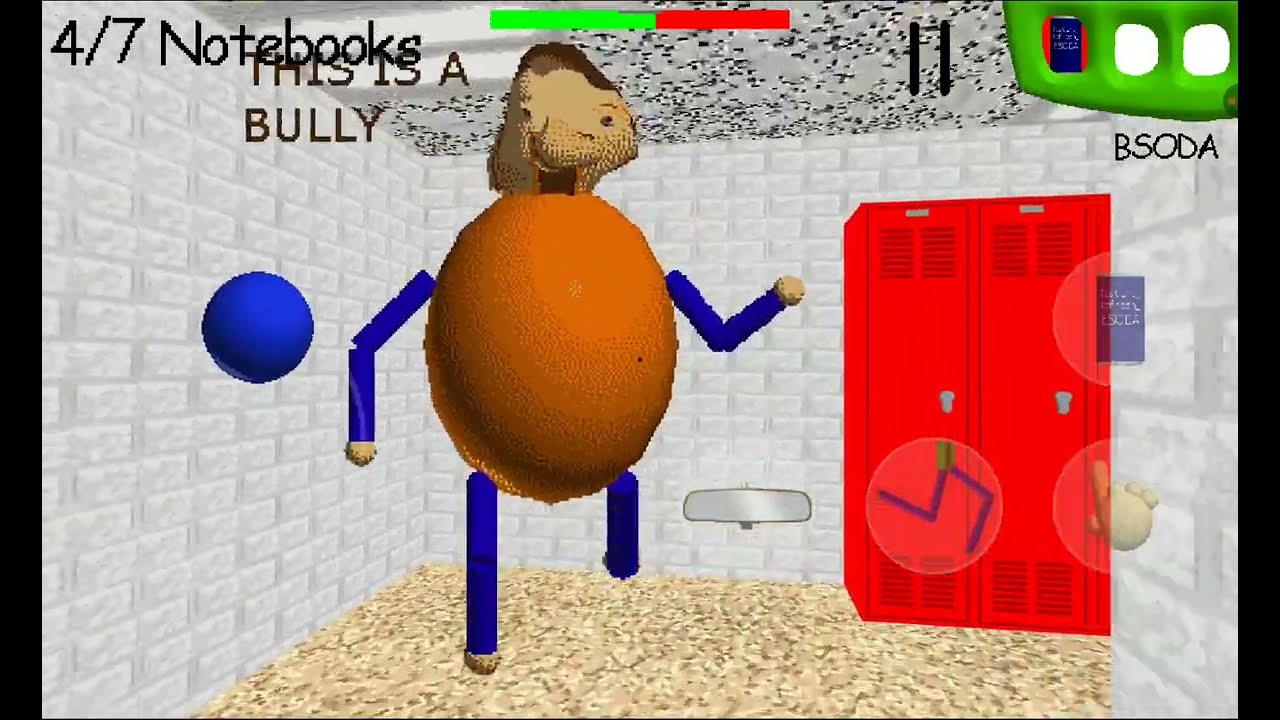Me being dumb in baldi basics|Gameplay 