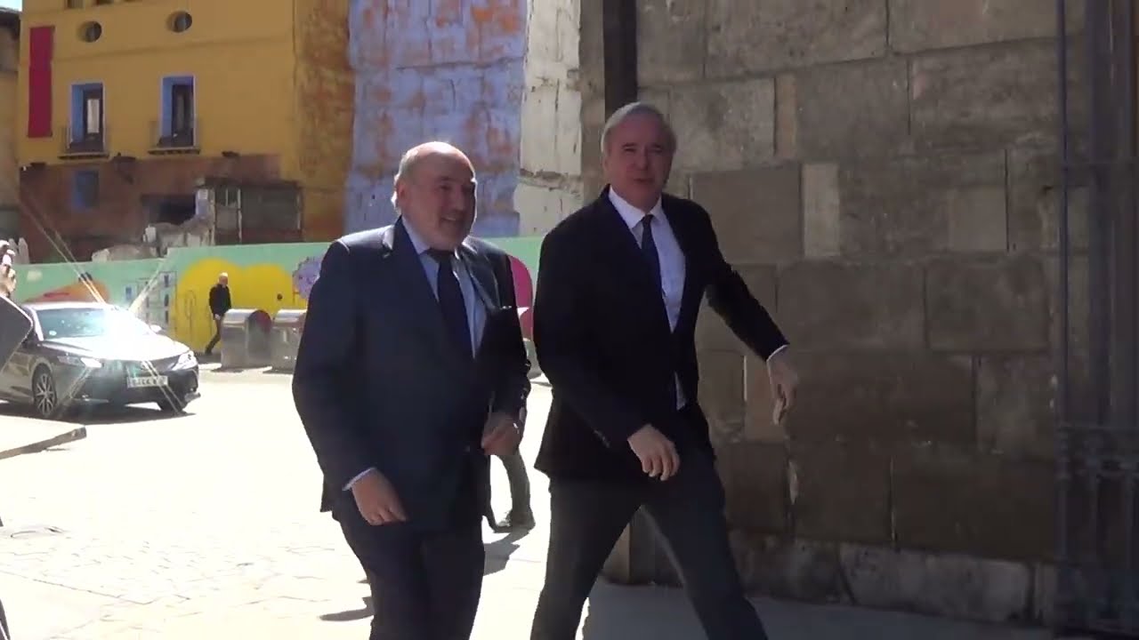 VISITA DE JORGE AZCÓN A CALATAYUD (30 de abril)