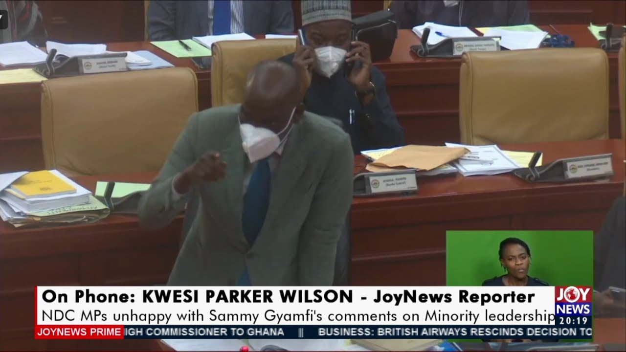 NDC MPs unhappy with Sammy Gyamfi’s comments on Minority Leadership - Joy News Prime (4-3-21)
