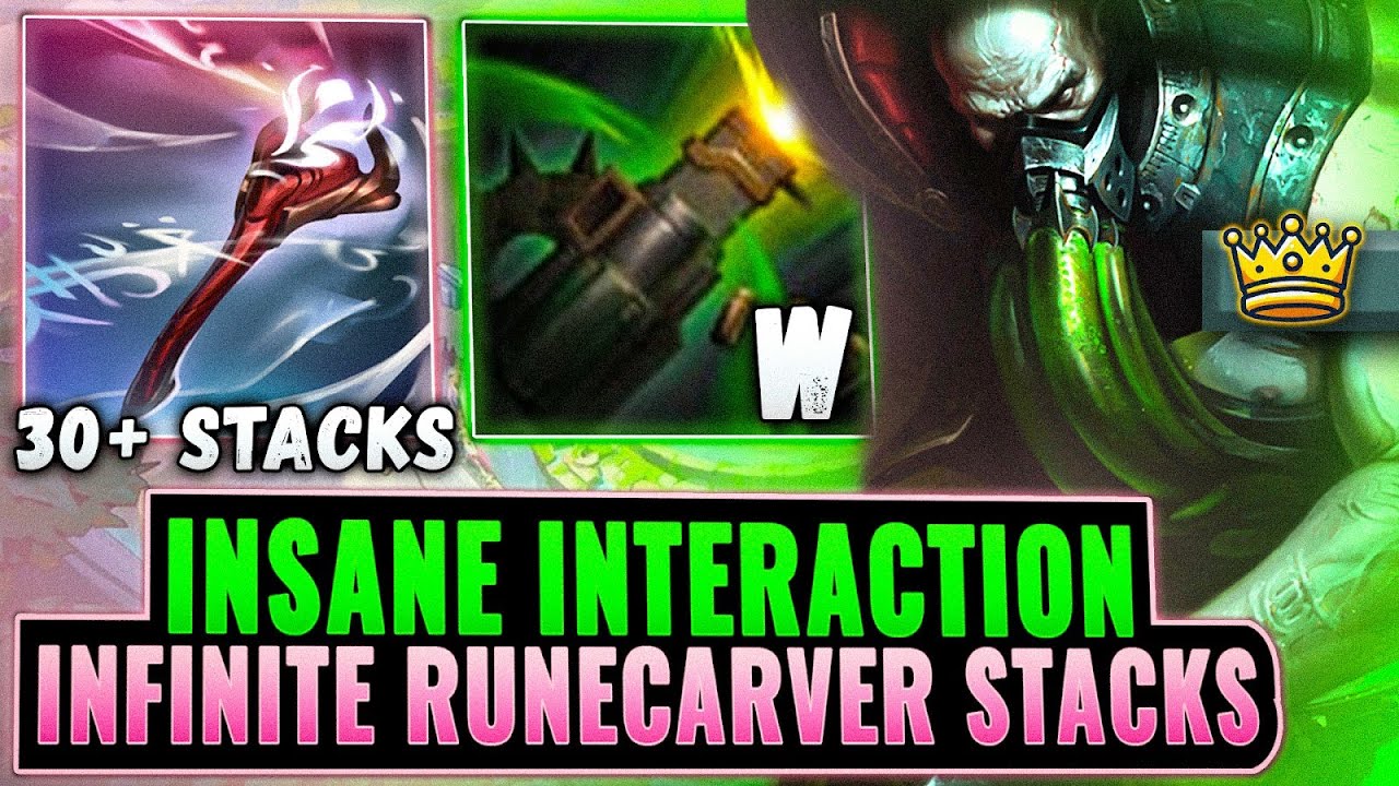 Overpowered Strategy: Instantly Stacking Runecarver w/ Urgot Interaction | League Arena Gameplay