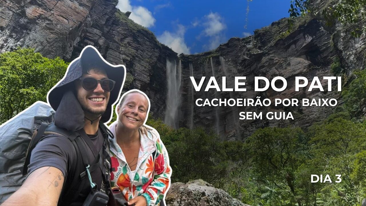 CACHOEIRÃO POR BAIXO: 280m de queda livre na Chapada Diamantina! | EP 03