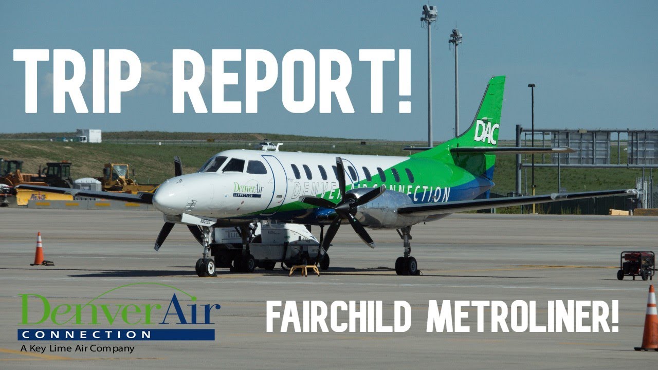 Denver Air Connection Fairchild Metroliner Trip Report