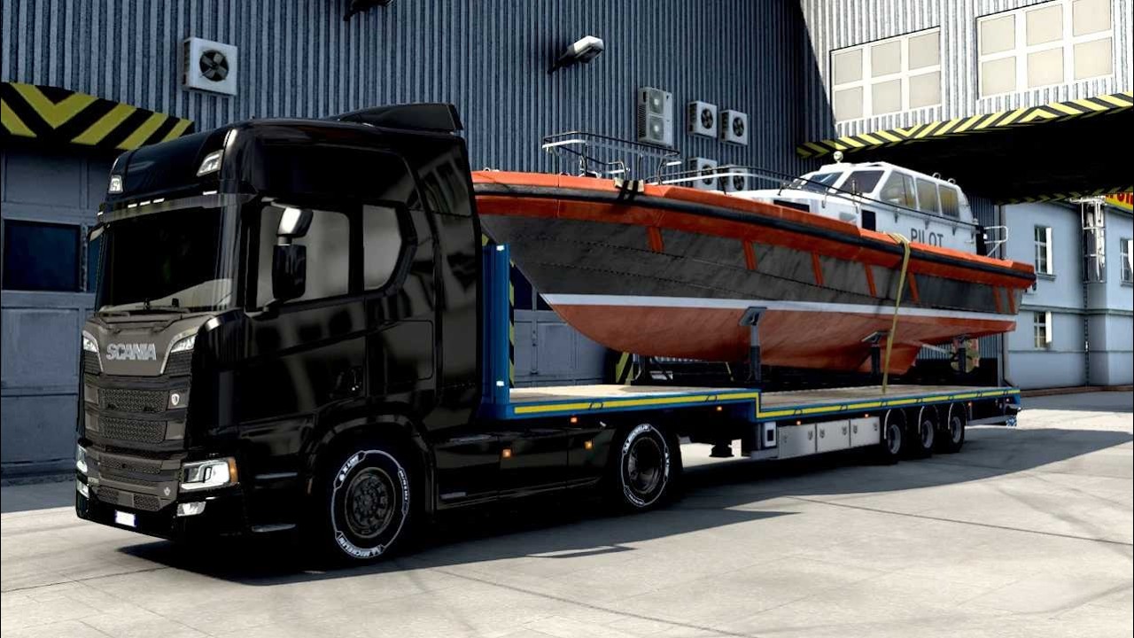 Oficjalne Zarabianie na Twitch i Wlasna Naczepa !   -Ets2[10]