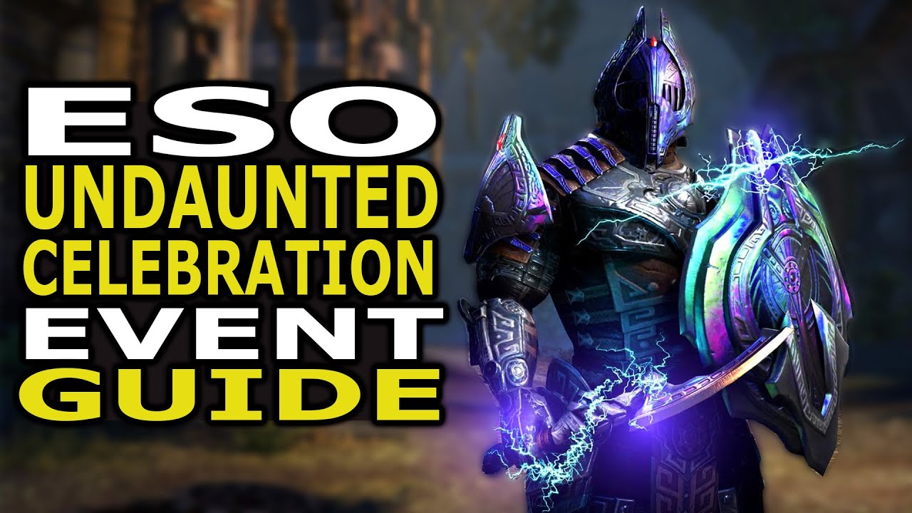 ESO Undaunted Celebration Event Guide for 2022 - Don't Miss This!