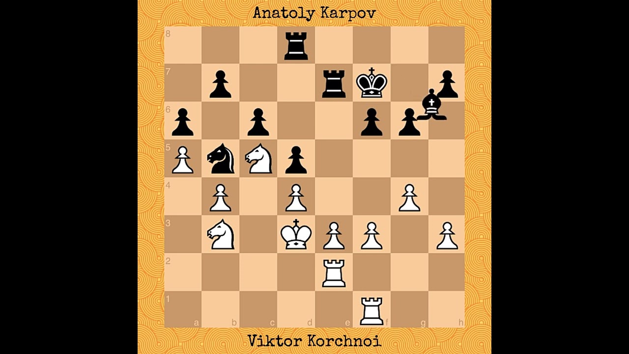 Viktor Korchnoi vs Anatoly Karpov | World Championship Match, 1978 