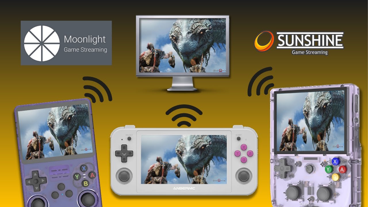 Jogos do PC na palma da Mão com Sunshine / Moonlight