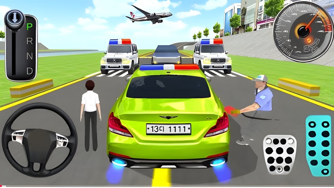 New Green Mercedes G63 For Parking - 3d Driving Class android game || Car Game#gameplay #cargame