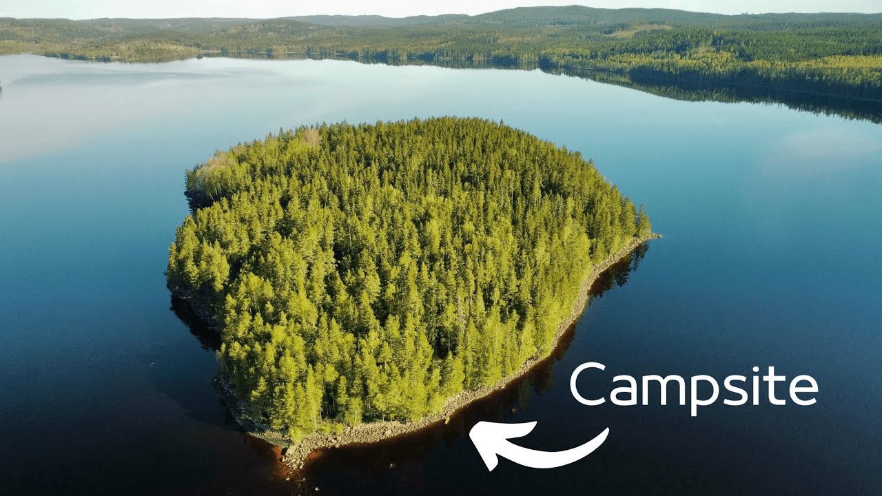 Solo Hammock Camping on an Island - Draumr 5.0