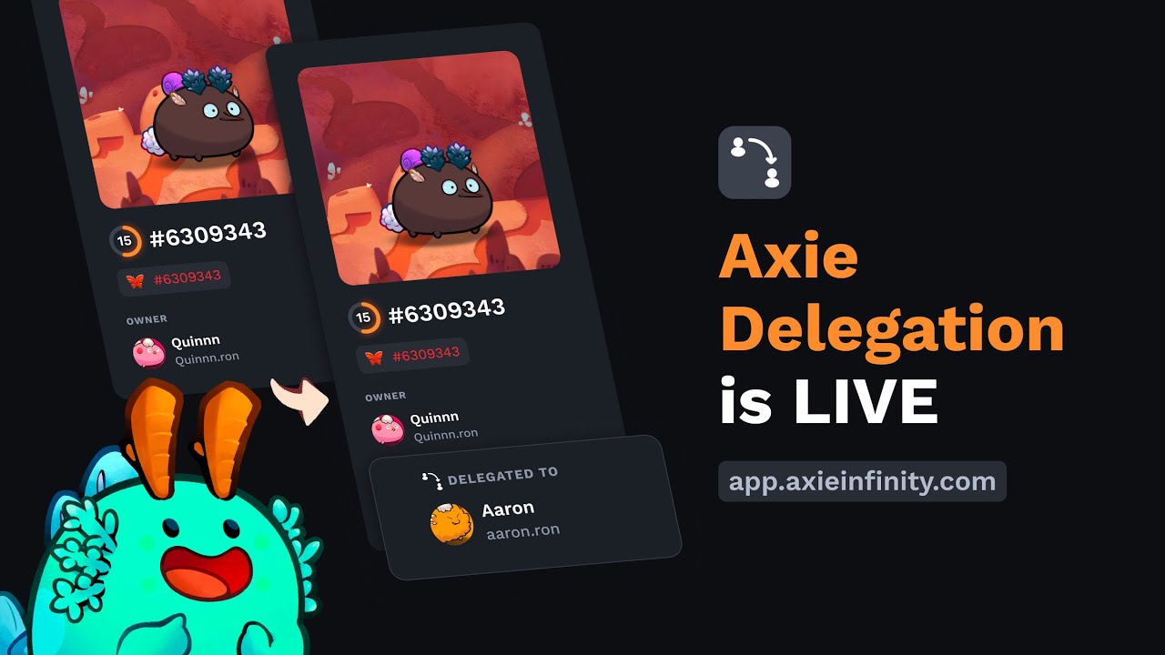 Axie Delegation Overview