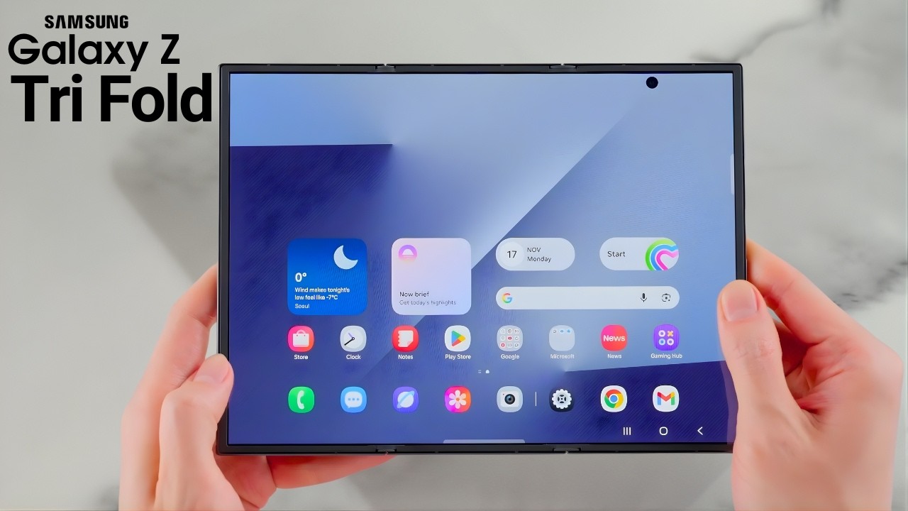 Samsung Galaxy Z TriFold — MIND-BLOWING!