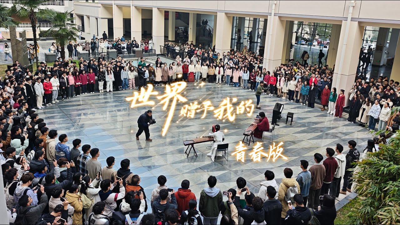 《世界赠予我的》青春的意义在此刻具象化了！！！Musical Instruments Guzheng Cover| 碰碰彭碰彭Jingxuan