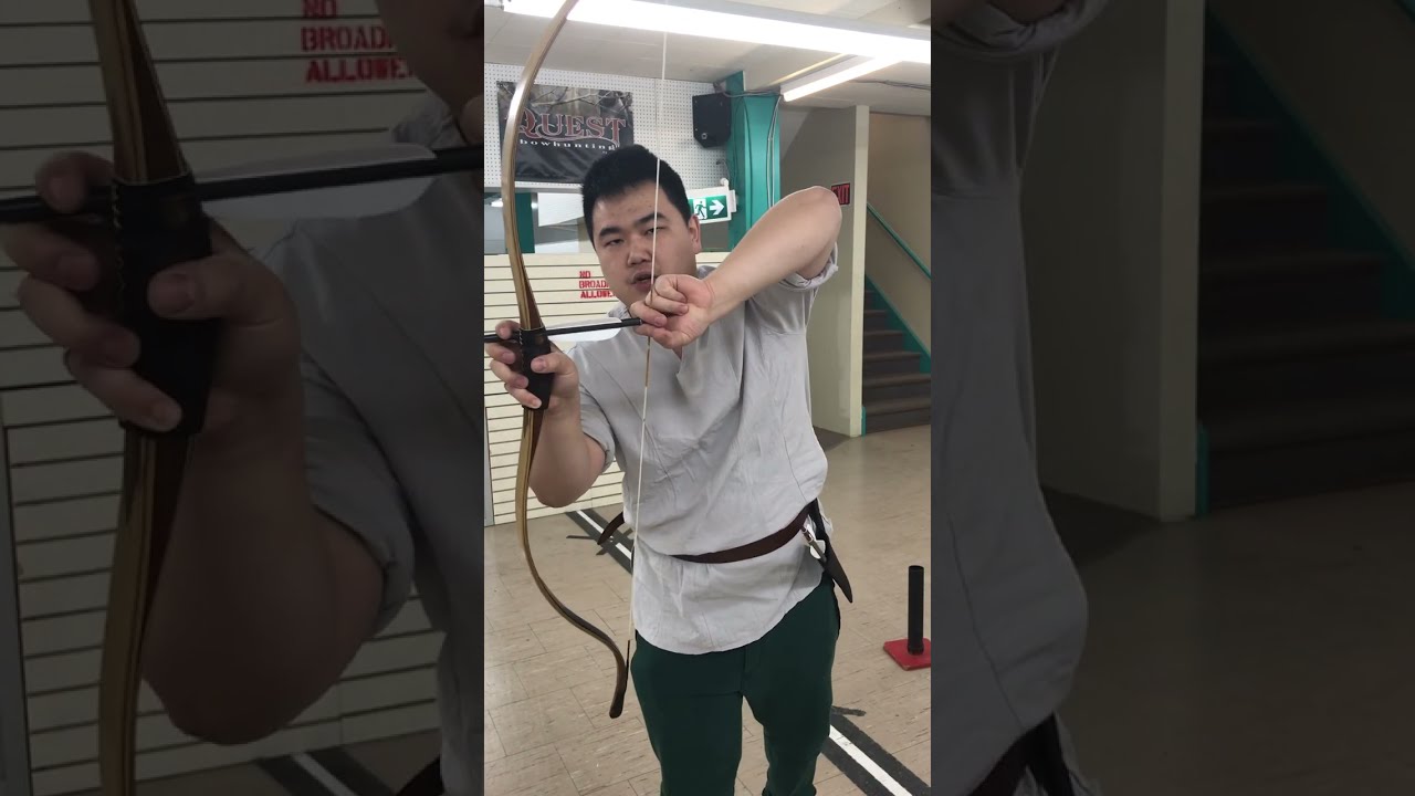 Medieval Byzantine Archery: 2 Finger Technique