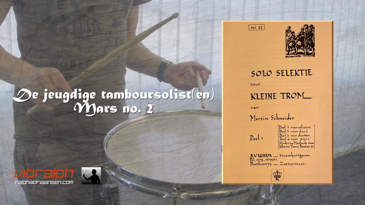 2. De jeugdige tamboursolist(en) - Mars no. 2 / Solo selektie voor kleine trom
