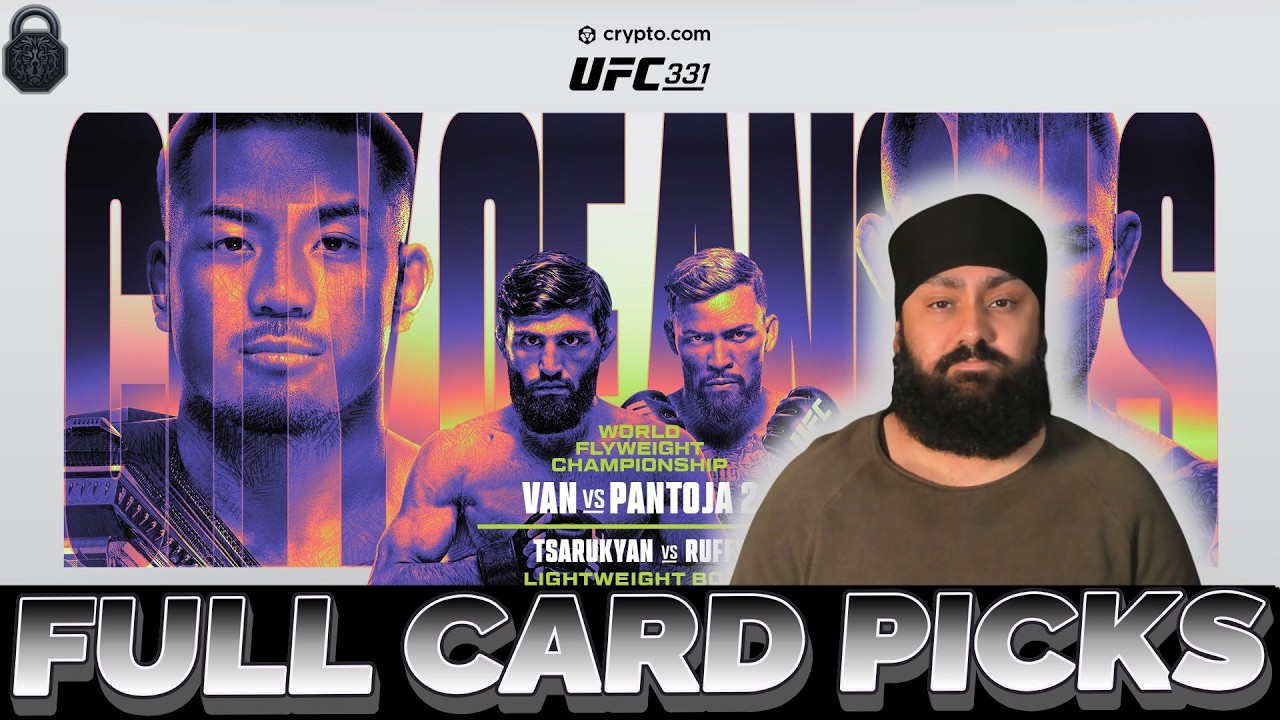 UFC 331 Full Card Picks & Predictions | Van vs Pantoja 2 | The MMA Lock-Cast #402