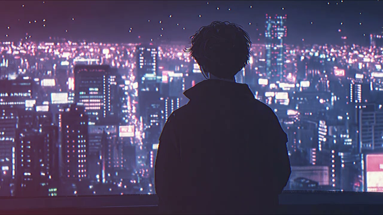 look at the city lights 🌆 lofi chill