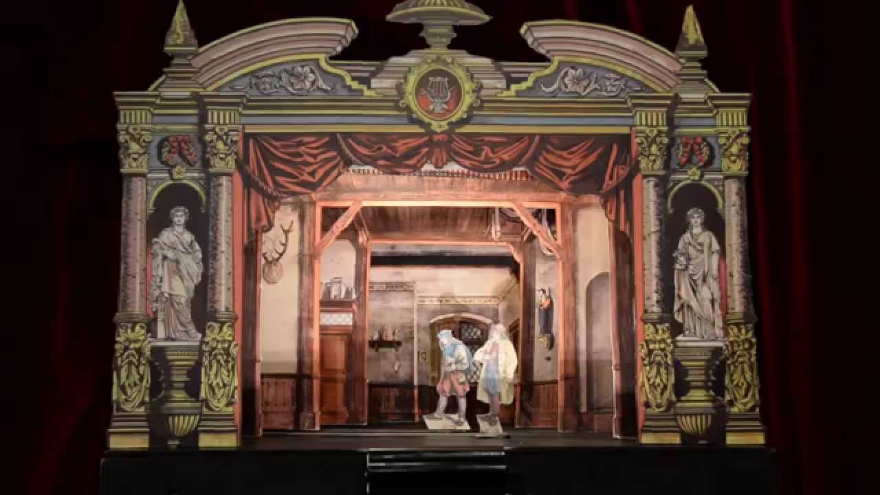 Burgtheater ein Papiertheater