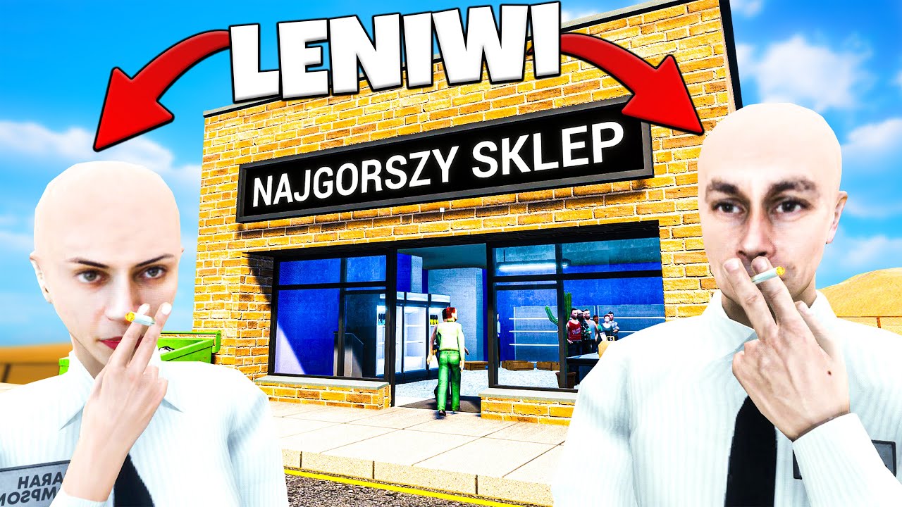 ❄️ ZATRUDNIŁEM LENIWYCH PRACOWNIKÓW DO SKLEPU!? *lepszy supermarket simulator*