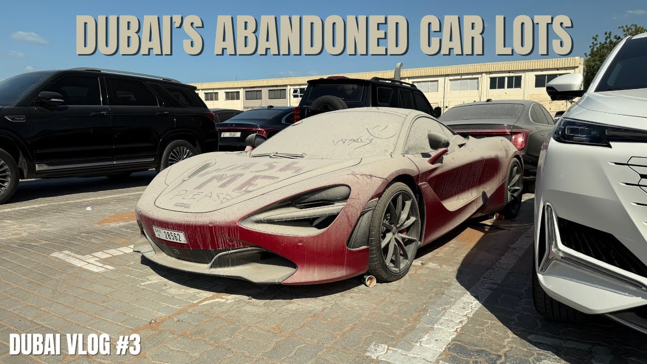 Why are so many supercars ABANDONED in Dubai..?