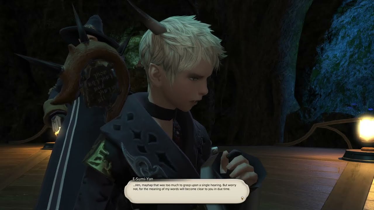 2025-09-13 FFXIV: lvl 3 Gridanian hroth conjurer meets the conjurer's guild