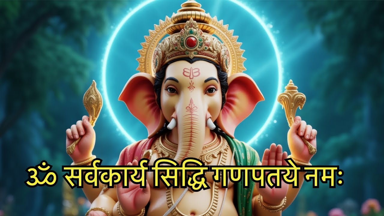 Ganpati Mantra for SUCCESS with Om Sarvakaray Siddhi Ganapataye Namah
