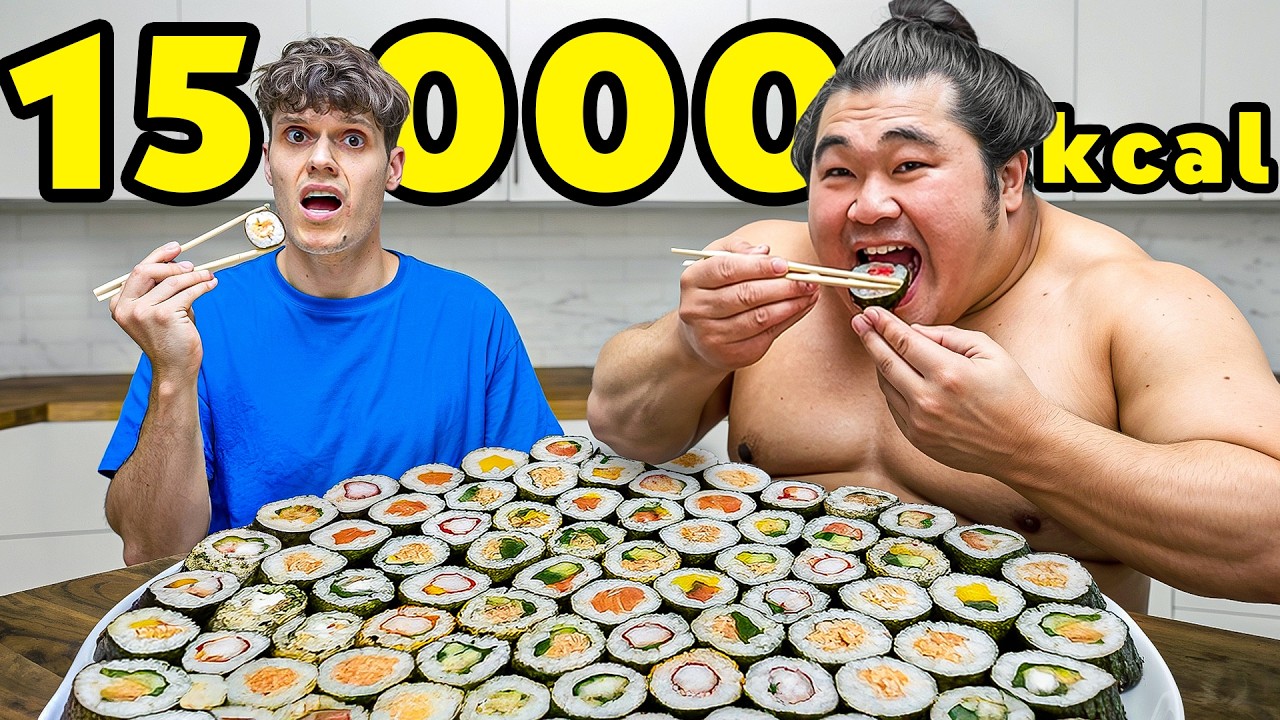 Przetrwałem NAJCIĘŻSZĄ dietę SUMO (15.000 kcal)