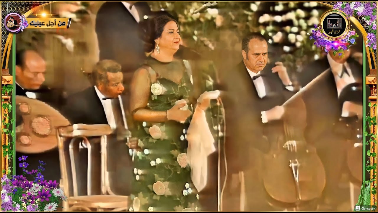 أم كلثوم (من أجل عينيك) 1972ملون Umm Kulthum (Min'ajl Eaynayk) colorized #ام كلثوم#طرب#اكسبلور
