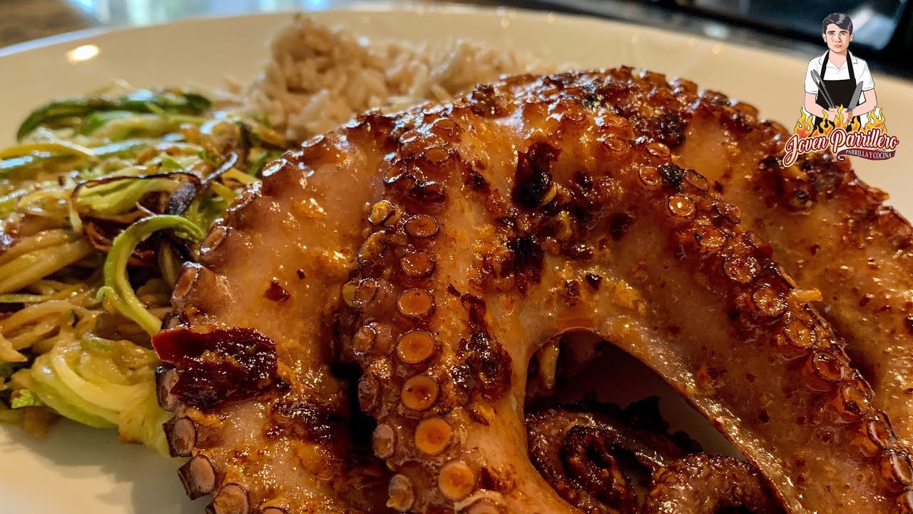Pulpo a la Diabla | Cena para San Valentín | Joven Parrillero