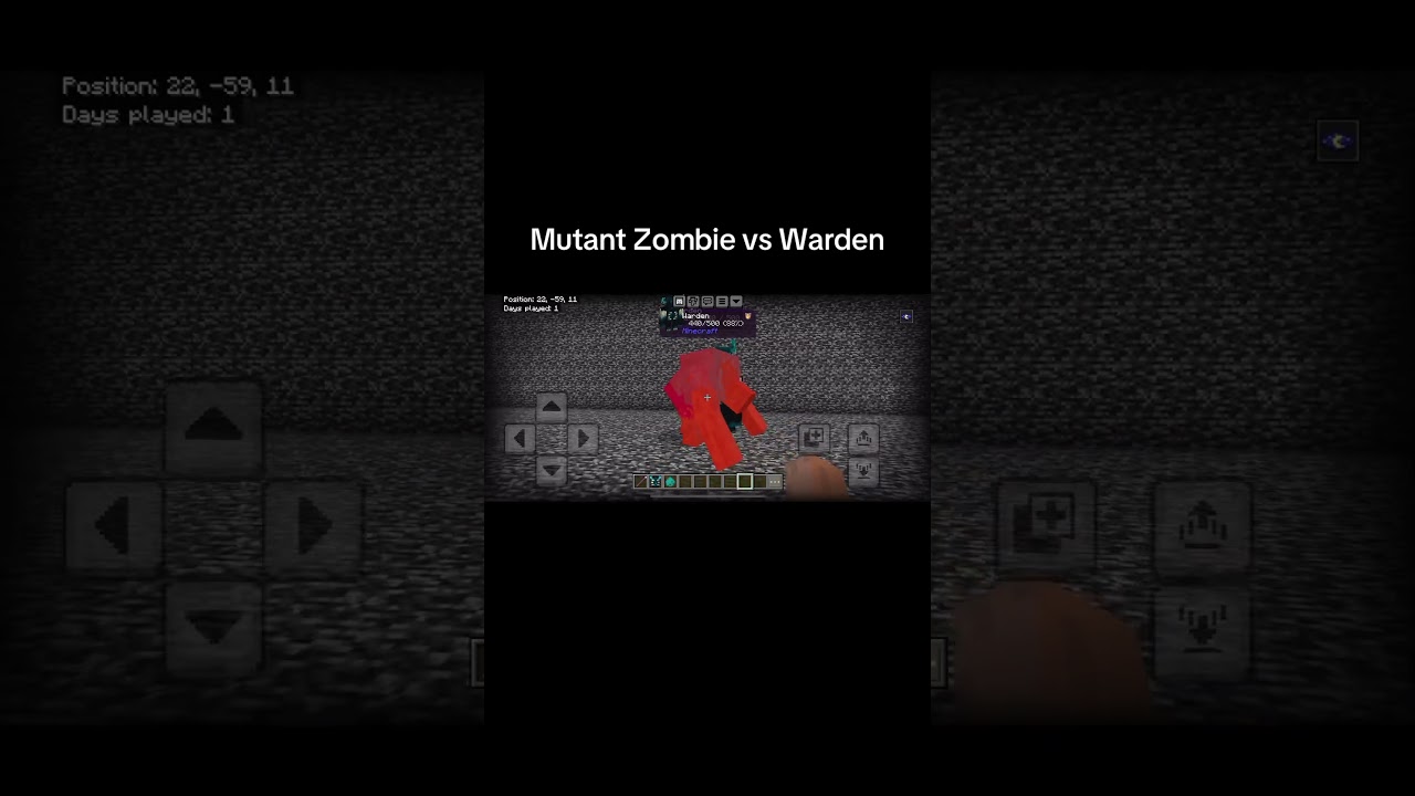 Mutant Zombie vs Warden