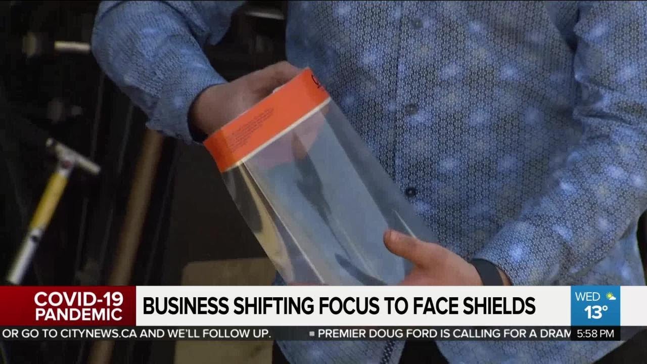 Burlington ironworks&nbsp; company retools to make 1M face shields