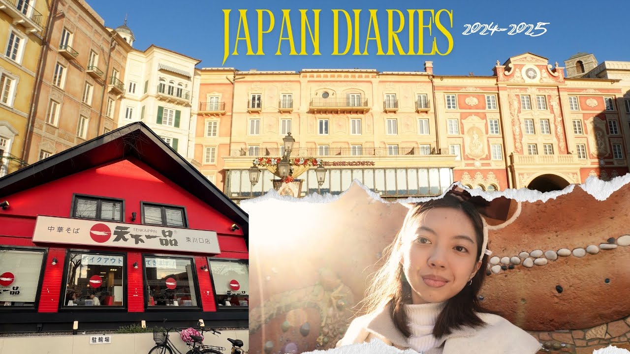 japan diaries: disney sea, playing in the snow, tokyo skytree and eating ichiran