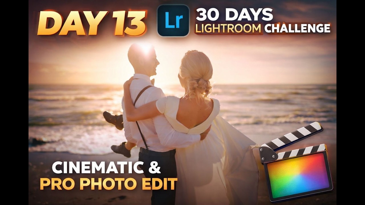 Day 13 | 30 Days Lightroom Challenge 🔥Cinematic Color Grading & Professional Photo Edit
