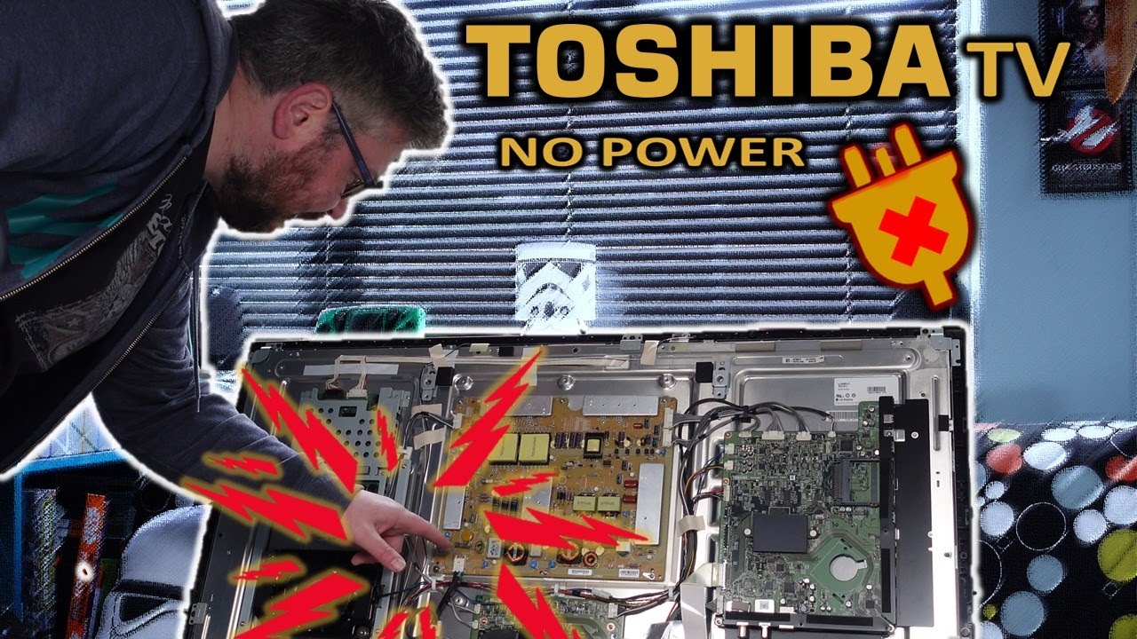 Trying To Fix A TOSHIBA TV With NO POWER
