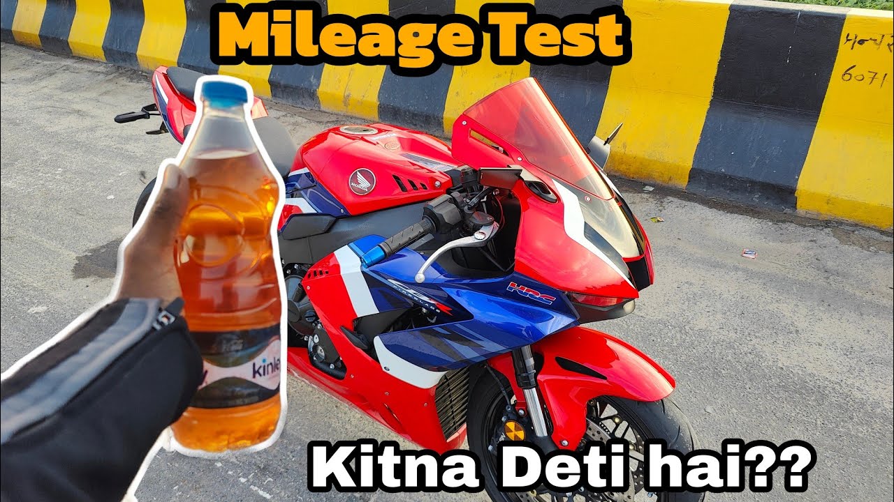 Honda CBR 1000RR-R | Mileage Test | Kitna Deti hai??😮