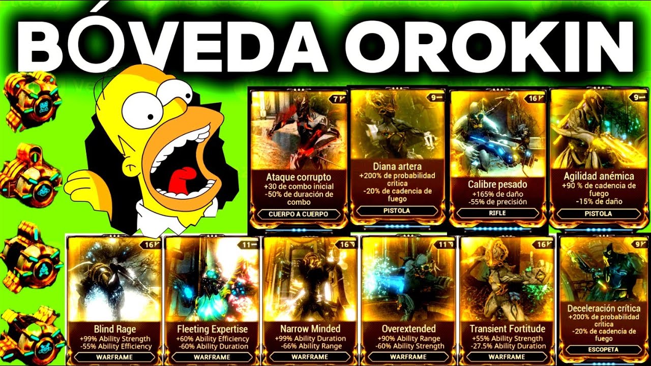 Mi experiencia hasta lograr como conseguir mods corruptos warframe unte si necesitas alguno
