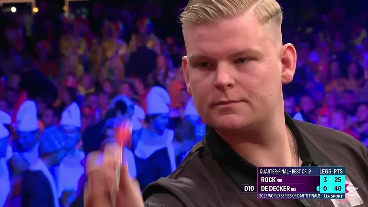 QUARTER-FINAL | Josh Rock vs Mike De Decker | 2025 World Series Of Darts Finals