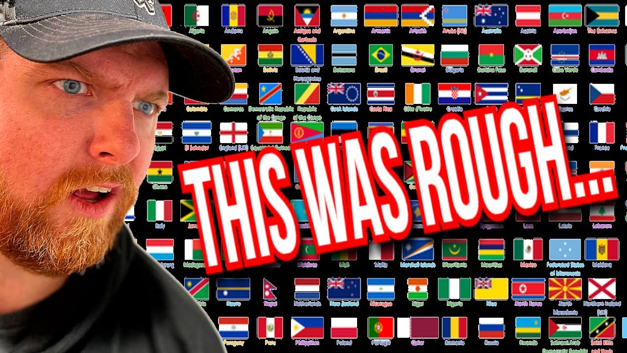 American Tries To Name EVERY FLAG In the WORLD...