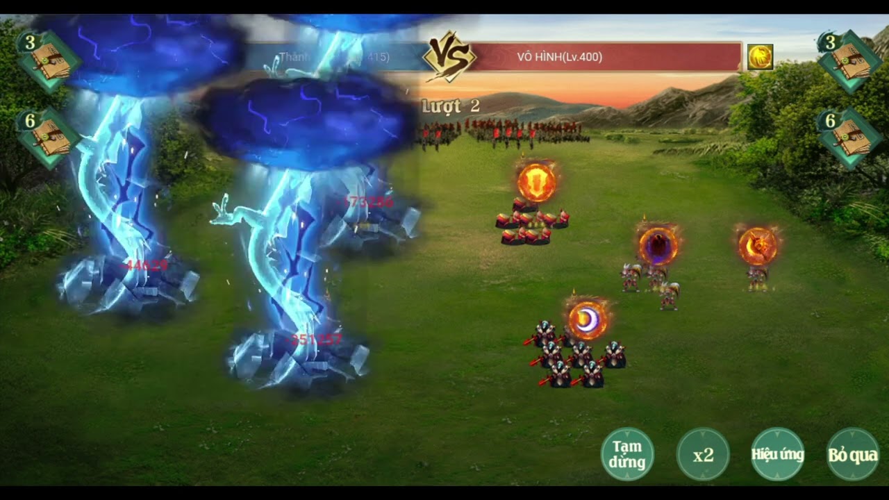 Lữ Bố hoàng kim Lv415 Vs Lv400 Chu Thái điển 