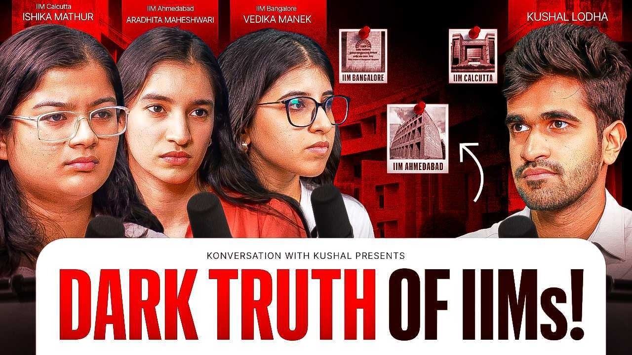 IIM A vs IIM B vs IIM C: Students Reveal What No One Tells You | Kushal Lodha #331