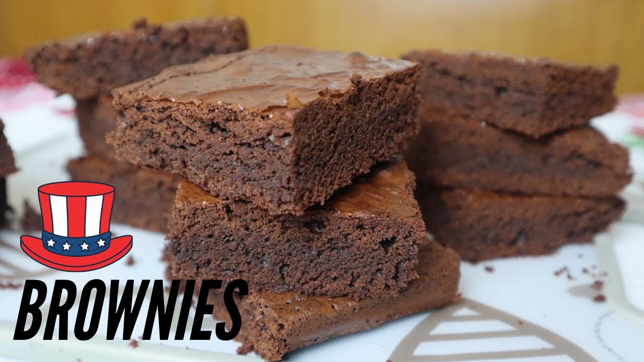 BROWNIES (al cioccolato ) - ricetta originale americana - ricetta facile e veloce