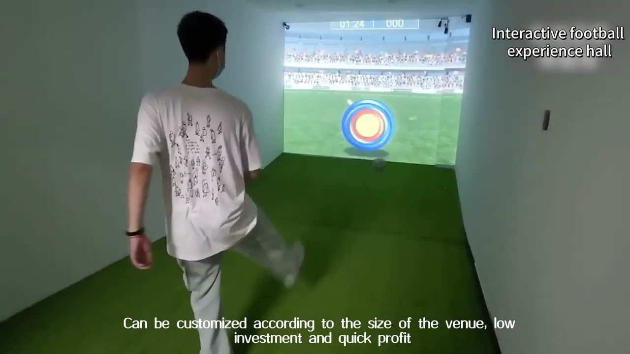 Park American Indoor Interactive Digital Sports Hall Football Simulator Game for Shopping Mall