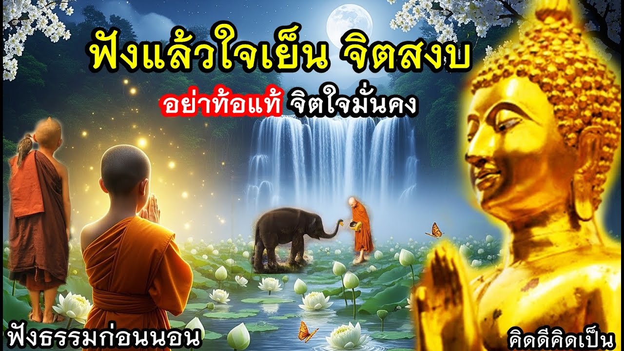 อย่าท้อแท้ จิตใจมั่นคง สุขแท้จริง🙏ใจสงบสบาย(1428)23