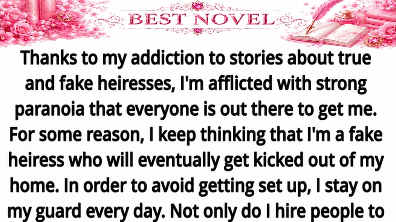 Thanks to my addiction to stories about true and fake heiresses, I'm afflicted with strong paranoia