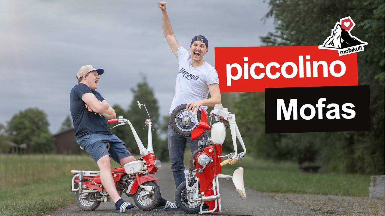 3 italienische Mini-Mofas rehabilitiert | Motograziella