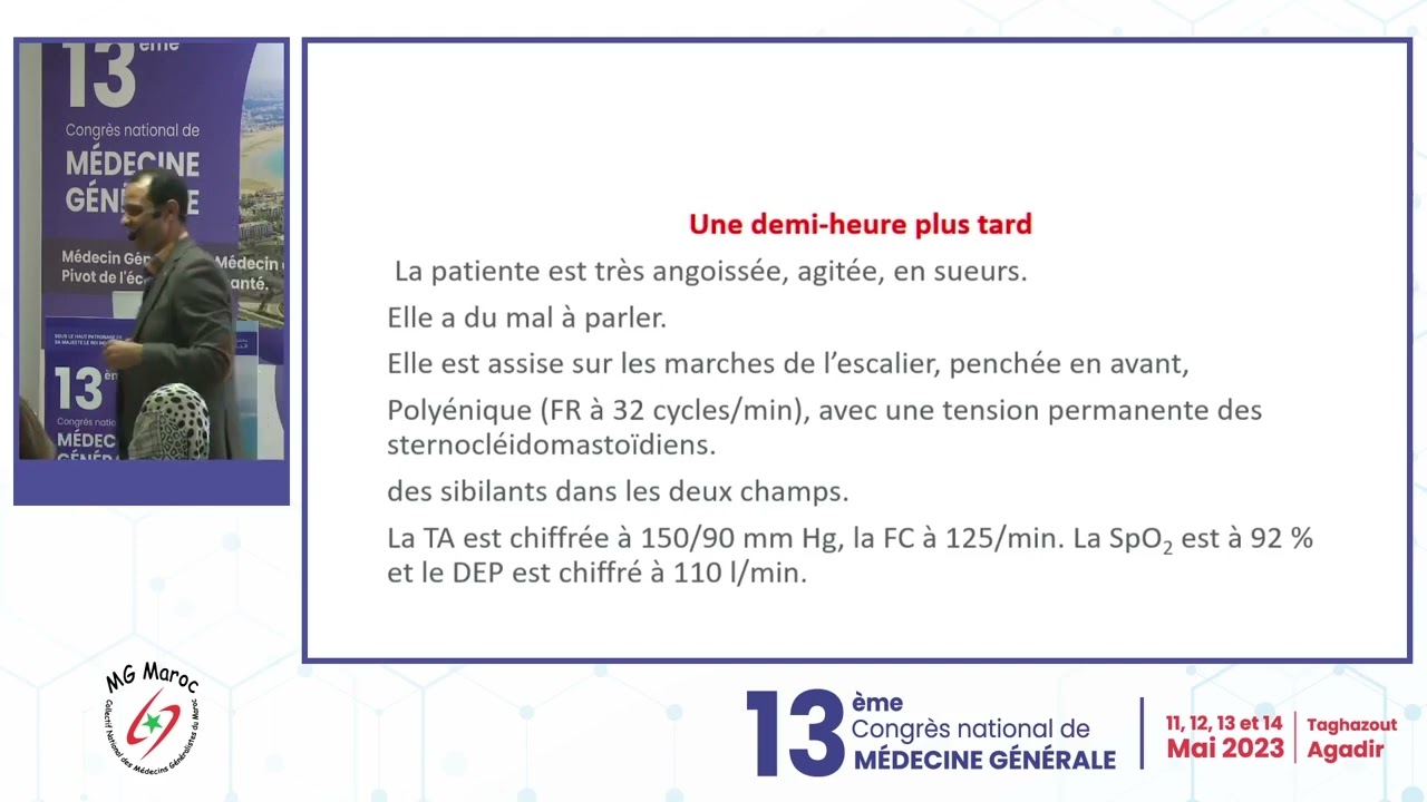 Workshop 9 Crise d’asthme aiguë en cabinet Pr Mourad Nafaa